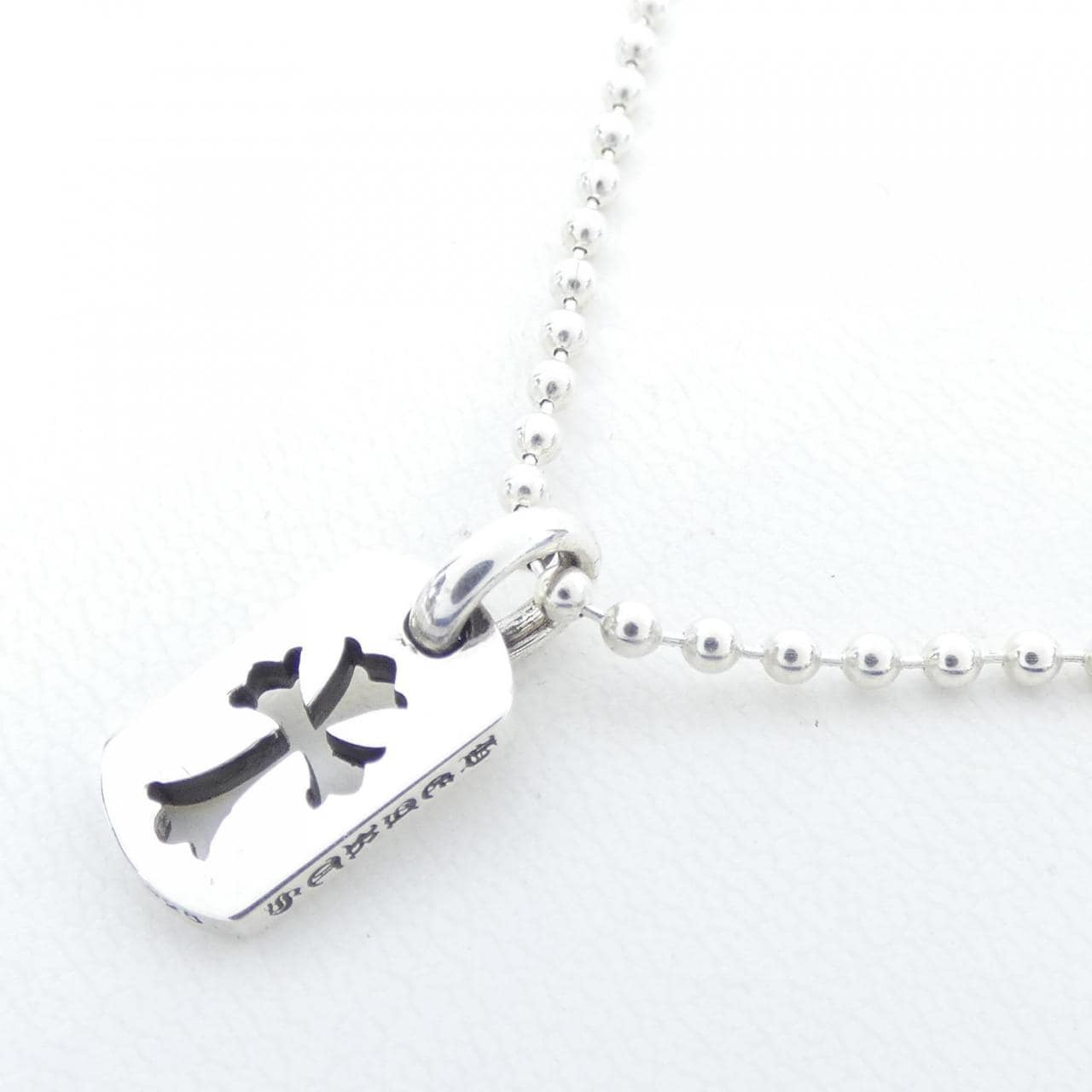 クロムハーツ CHROME HEARTS DOG TG TINY CO CROSS 2030333665SLVXXX001 ペンダント