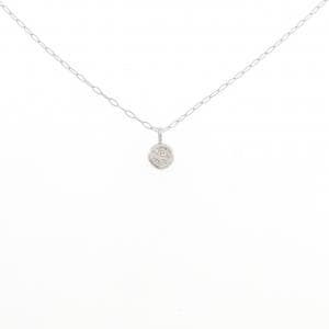 PT900/PT850 ダイヤモンド ネックレス 0.10CT