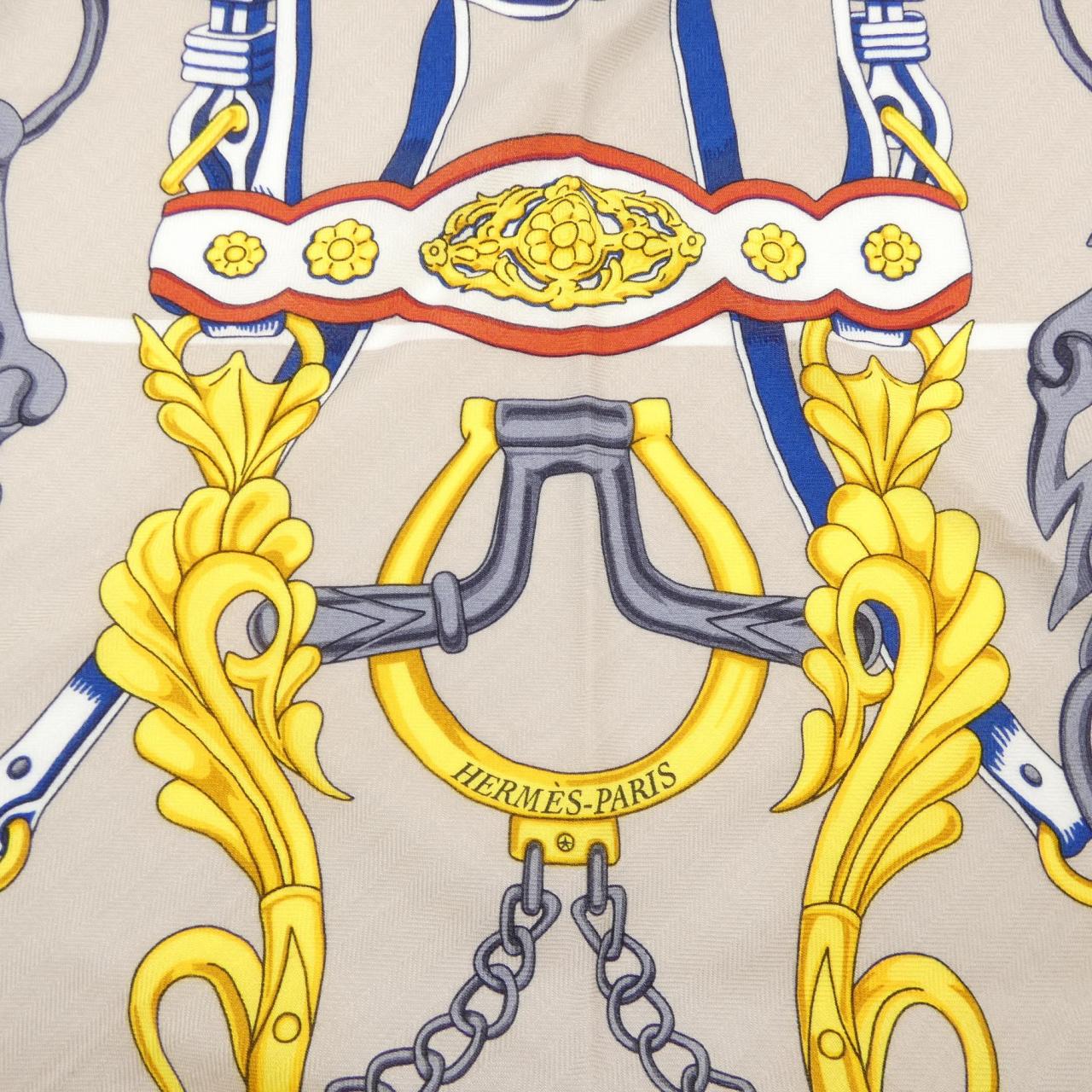 エルメス HERMES BRIDES ET DESTIN H363967S トライアングルジェアン STOLE