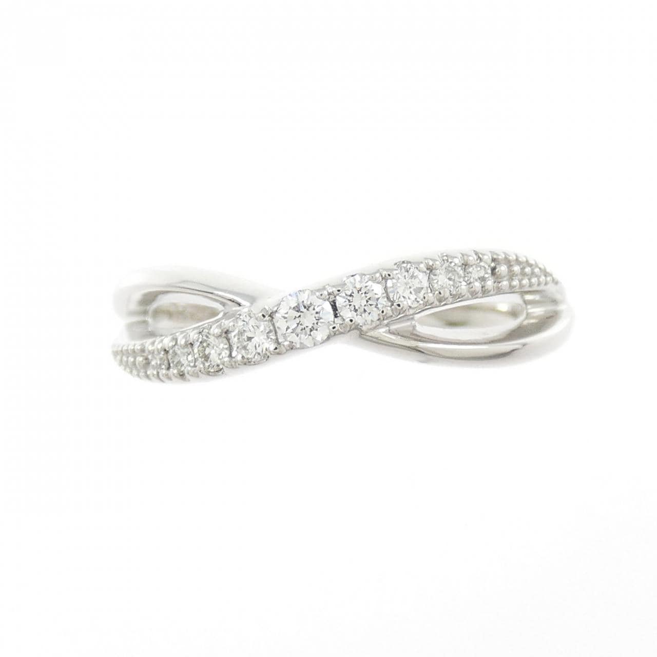 PT900 Diamond Ring 0.13CT