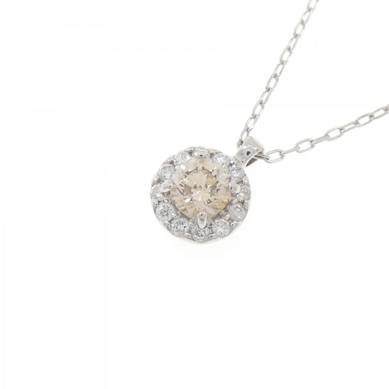 PT900/PT850 ダイヤモンド ネックレス 0.50CT
