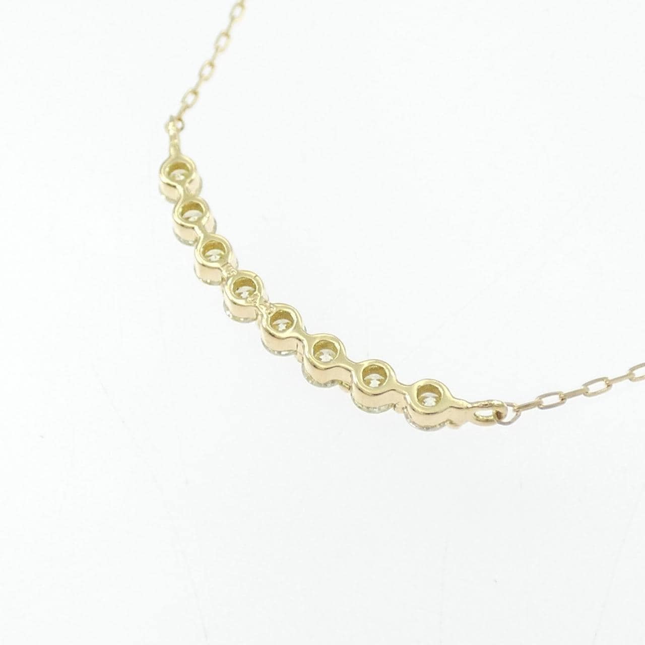 【新品】K18YG ダイヤモンド ネックレス 0.20CT