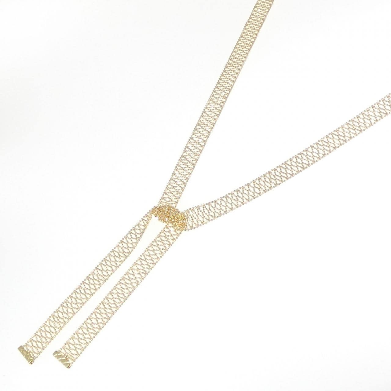 K18YG necklace