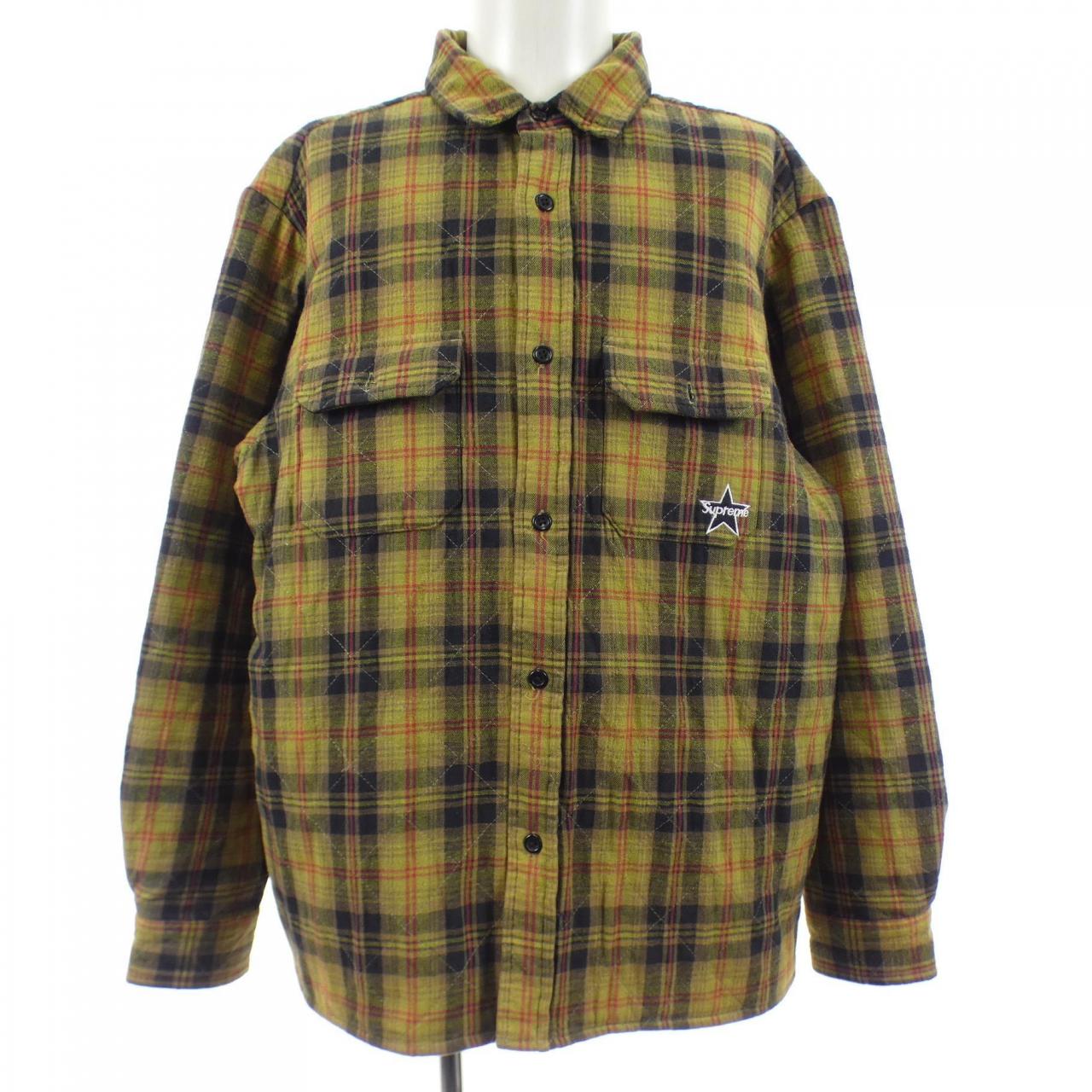 シュプリーム SUPREME Quilted Plaid シャツ