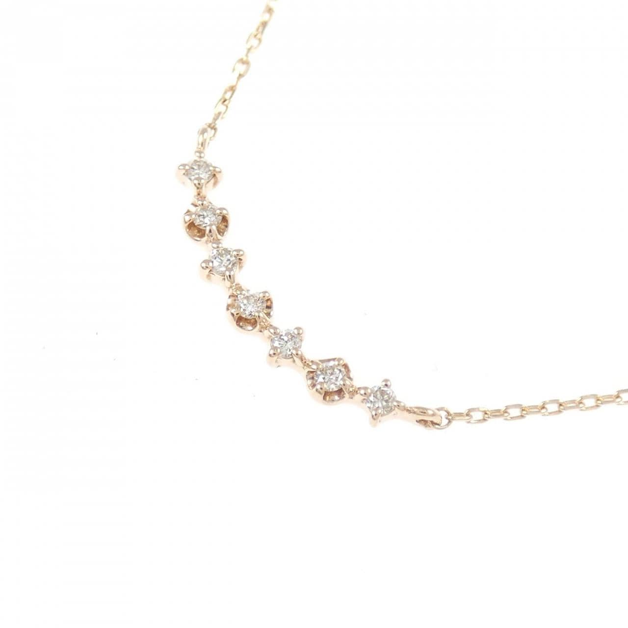 K10PG ダイヤモンド ネックレス 0.04CT