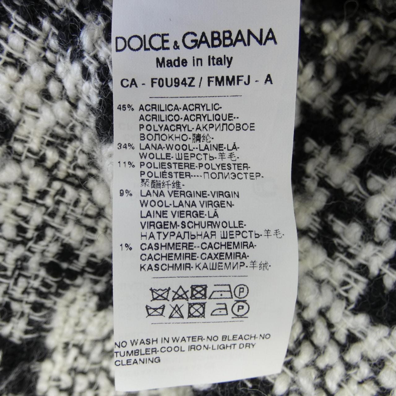 ドルチェアンドガッバーナ DOLCE&GABBANA ポンチョ