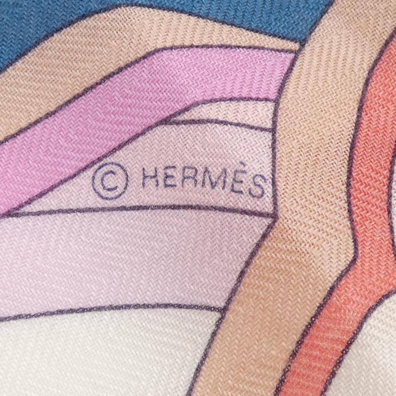 エルメス HERMES FAUBOURG RAINBOW H243331S カレジェアン140 ショール