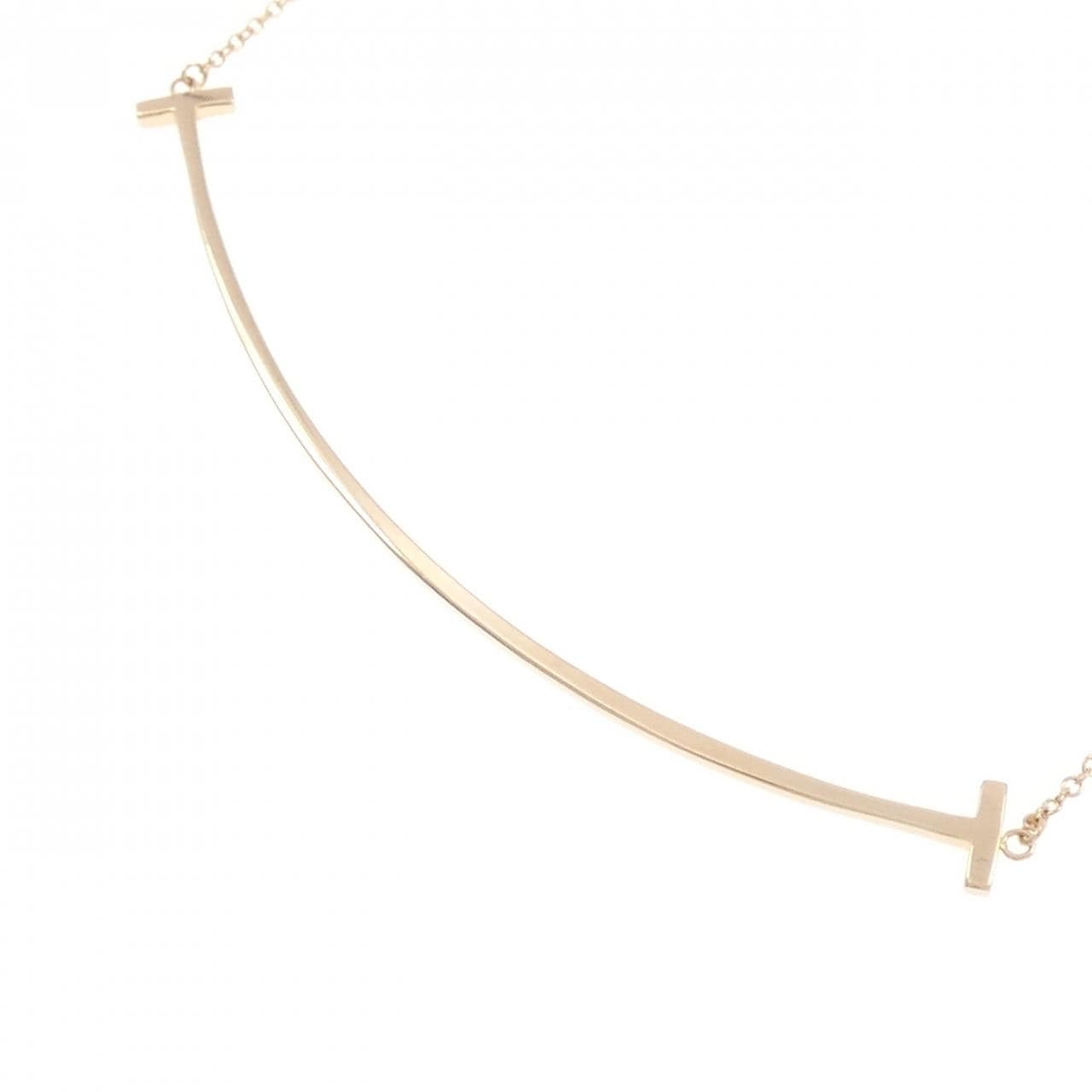 ティファニー Tスマイル ラージ ネックレス