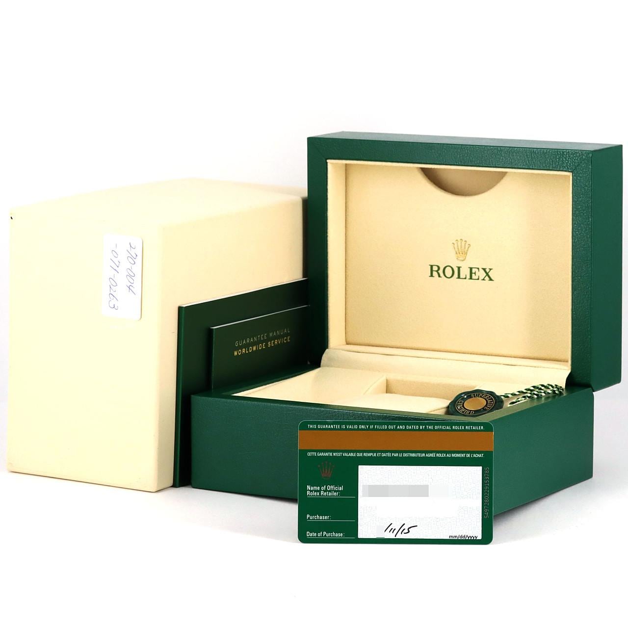 ROLEX Submariner Date 116610LN SS自動上弦random number