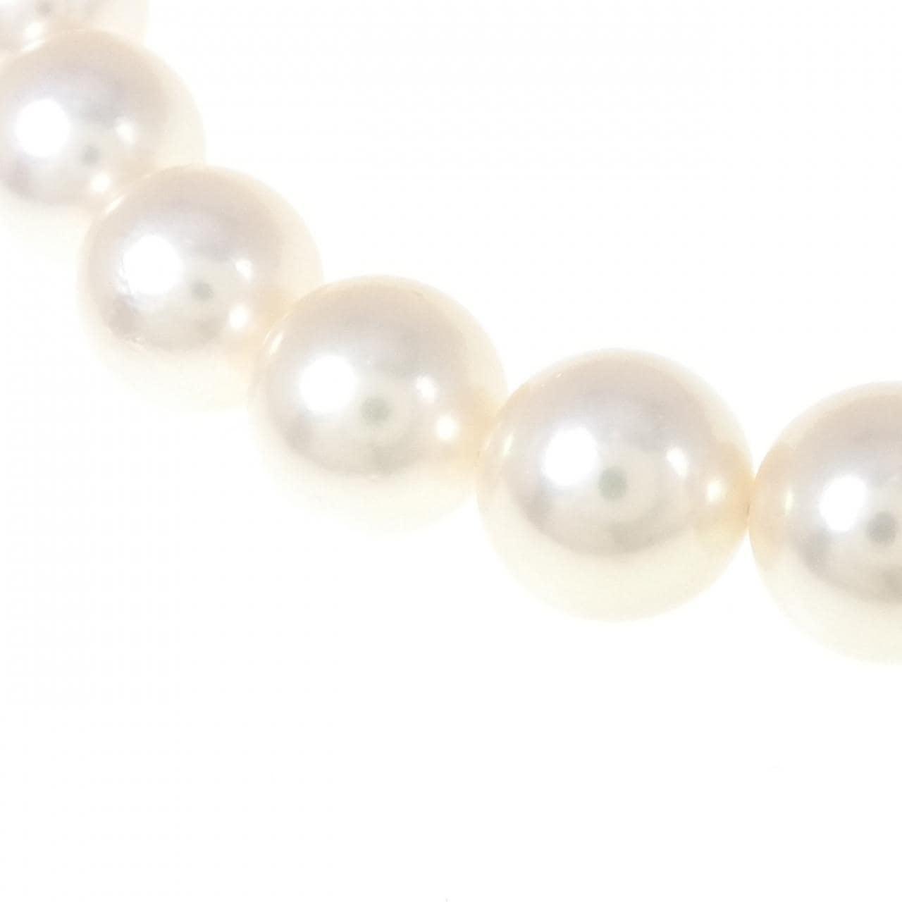 シルバークラスプ アコヤパール ネックレス 8.5-9mm
