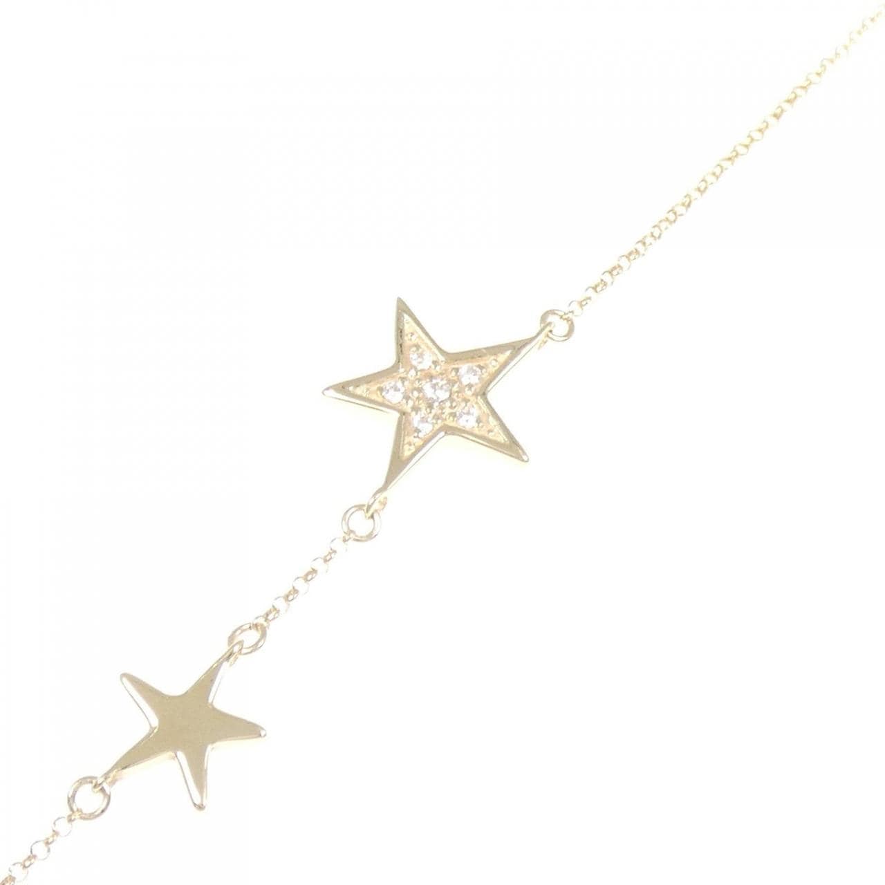 エテ スター キュービックジルコニア ブレスレット