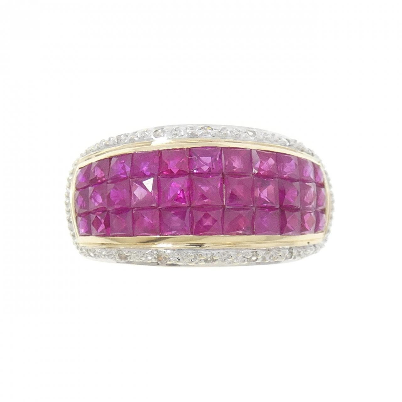 10KYG/10KWG ルビー リング