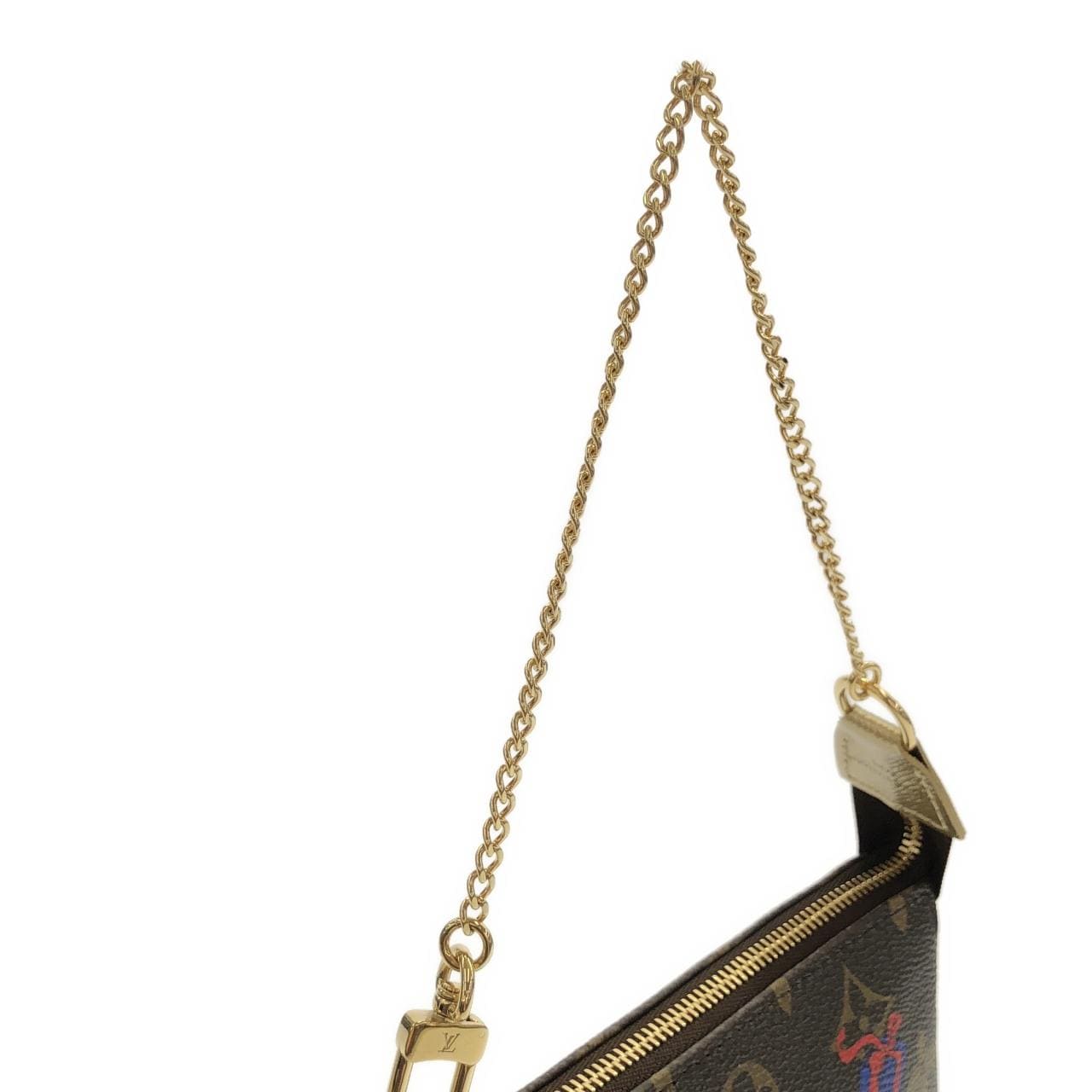 ルイヴィトン モノグラム(ヴィヴィエンヌ ウィンター ホリデイ) ミニ ポシェット アクセソワール M15328 アクセサリーポーチ