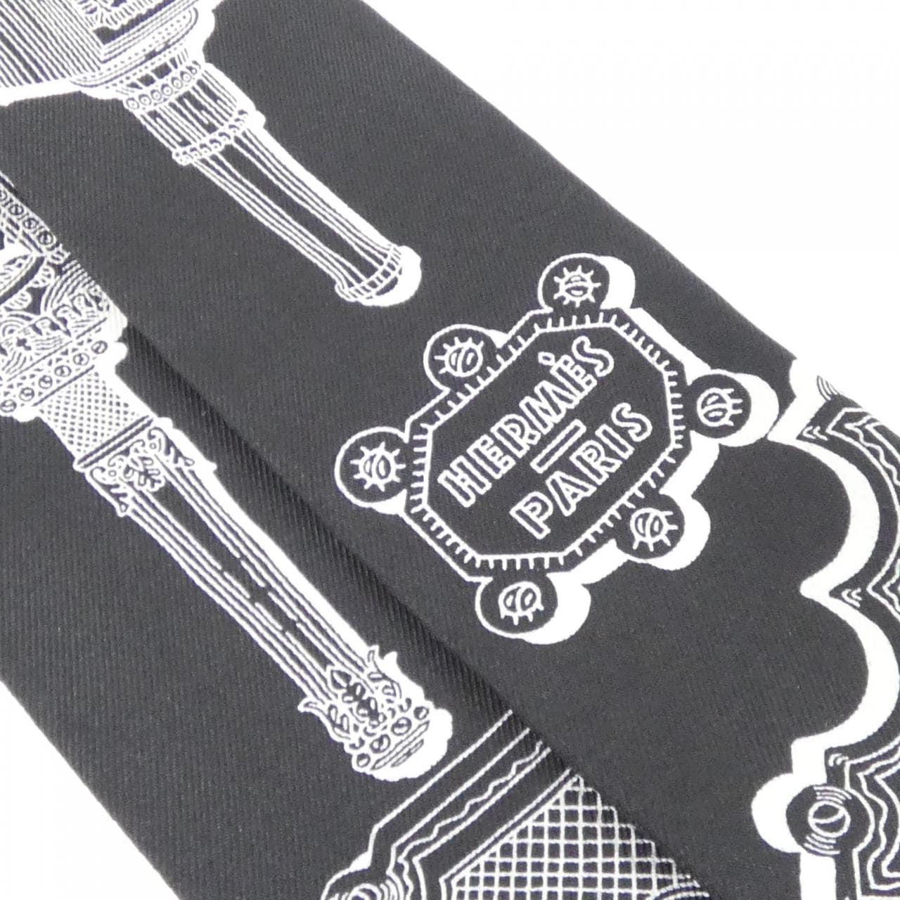 エルメス MERVEILLEUSES LANTERNES ツイリー 063081S スカーフ
