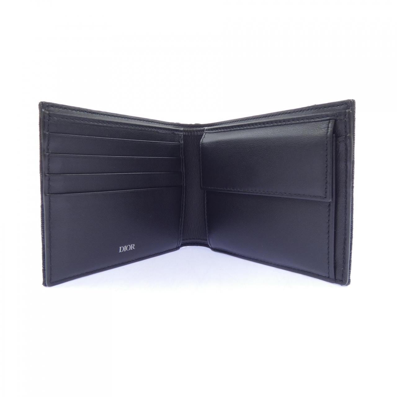 ディオール DIOR コインケース付きウォレット ディオールオブリークジャカード 2OBBC027YSE WALLET