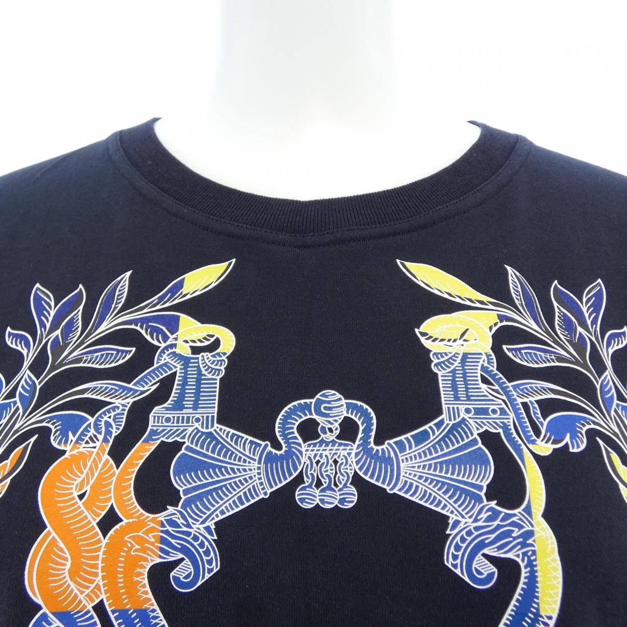 エルメス HERMES DELLA CAVALLERIA 4E4629DA カルトゥッシュ Tシャツ