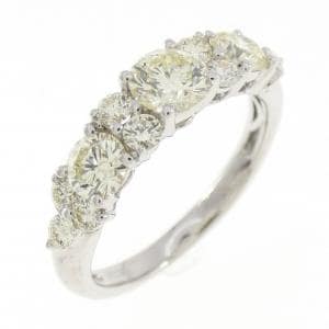 K18WG ダイヤモンド リング 0.95CT