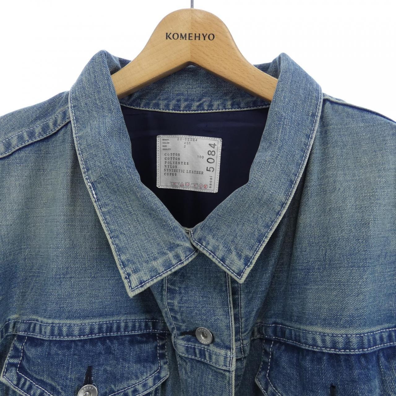 SAKAI 20-05084牛仔外套