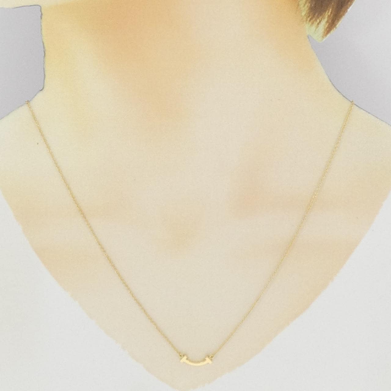 TIFFANY T 微笑迷你项链