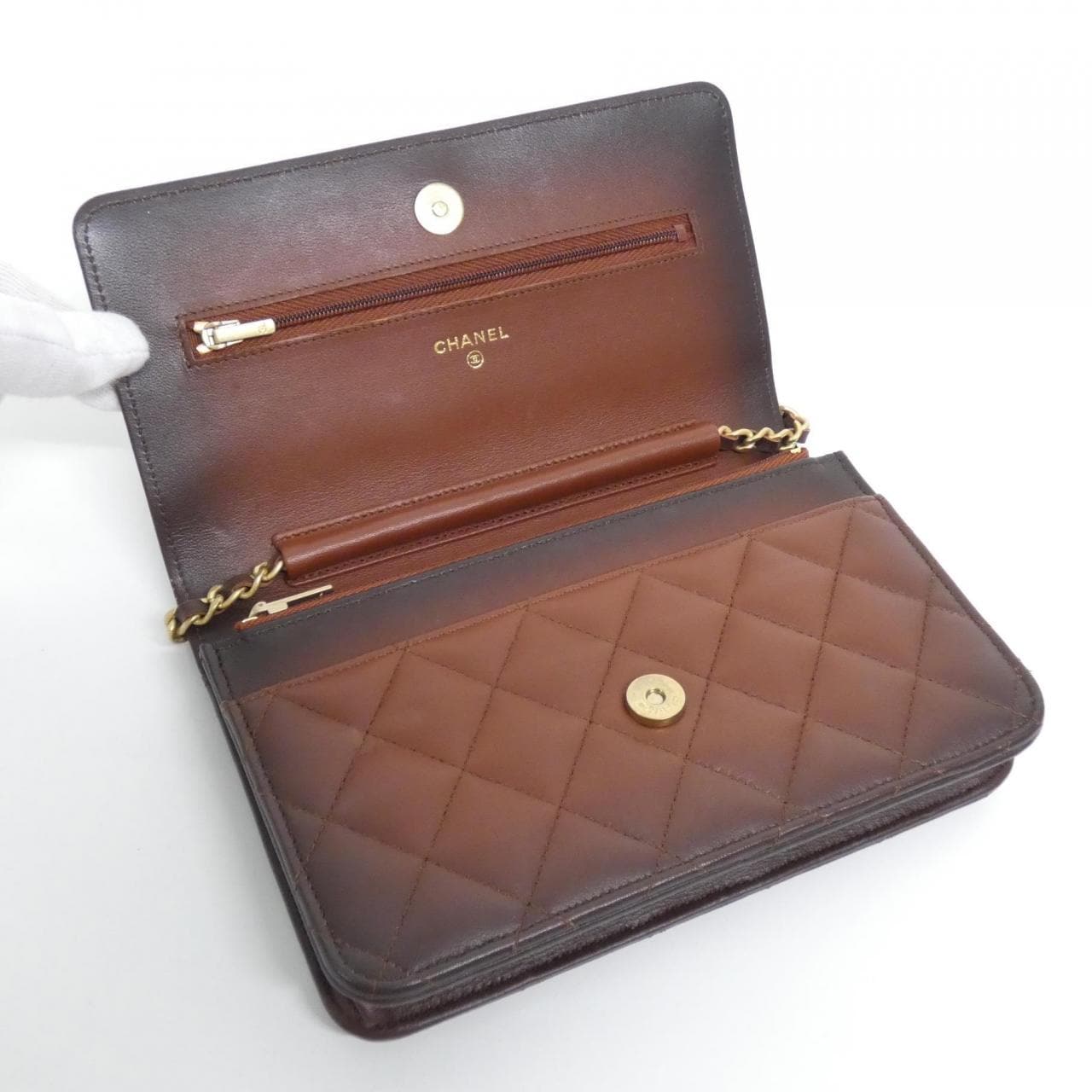 シャネル タイムレスクラシック ライン AP0250 チェーンウォレット