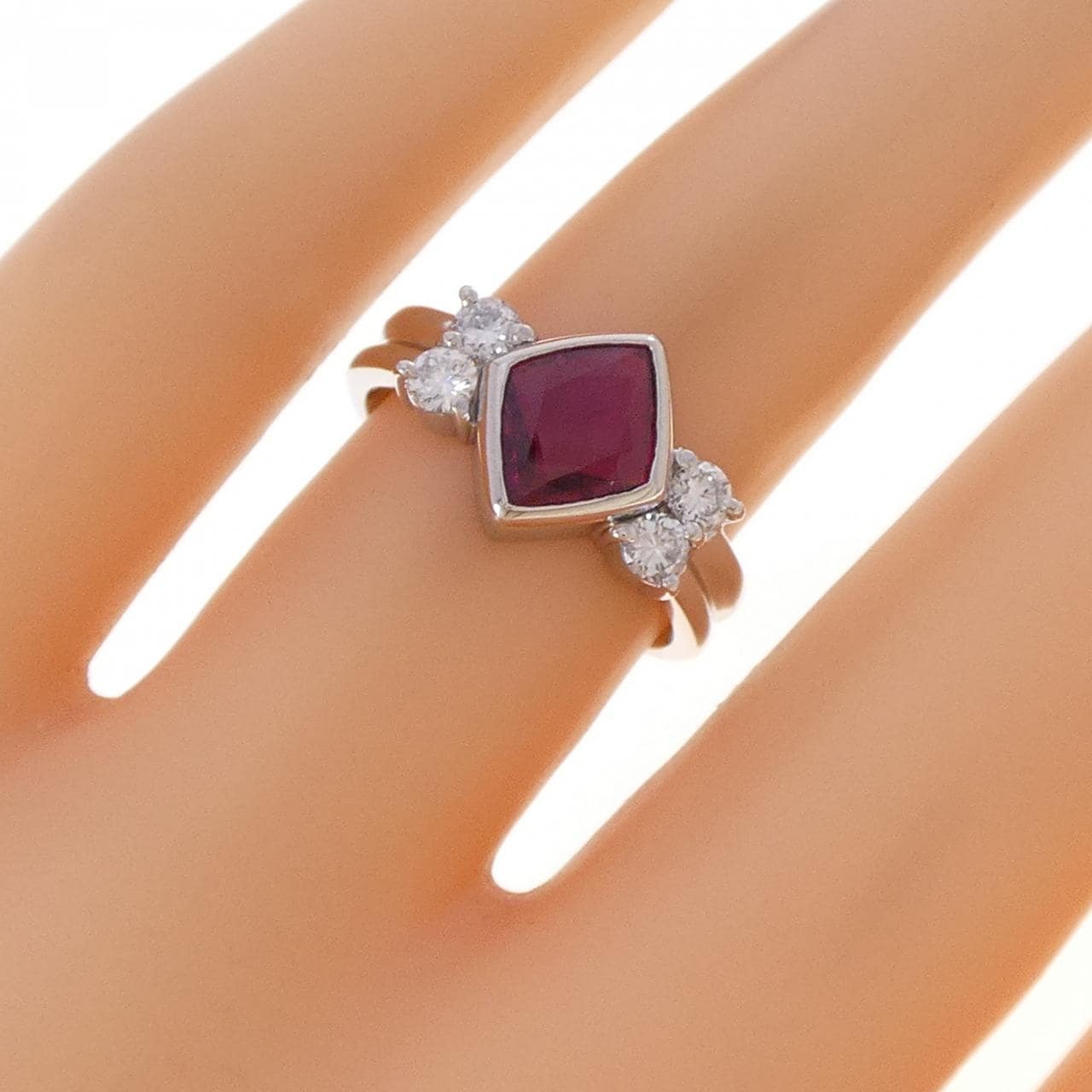 PT900 ルビー リング 0.90CT
