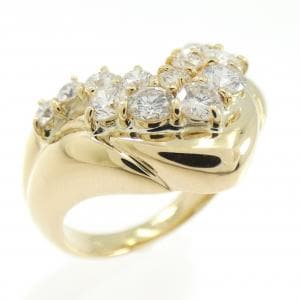K18YG ダイヤモンド リング 1.01CT