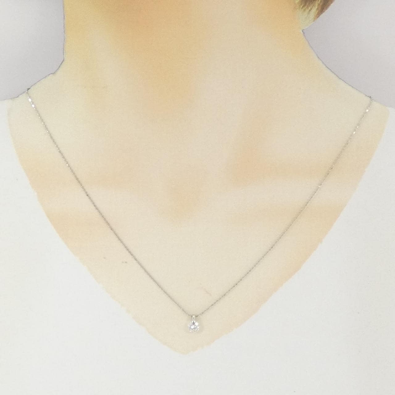 PT900/PT850 ダイヤモンド ネックレス 0.502CT