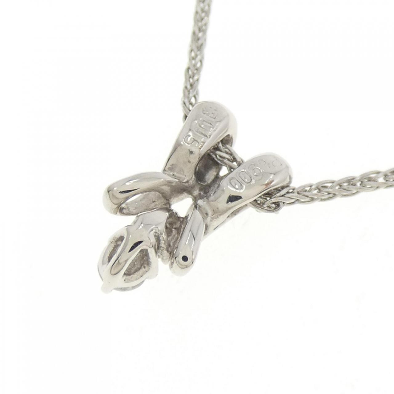 PT900/PT850 ダイヤモンド ネックレス 0.15CT