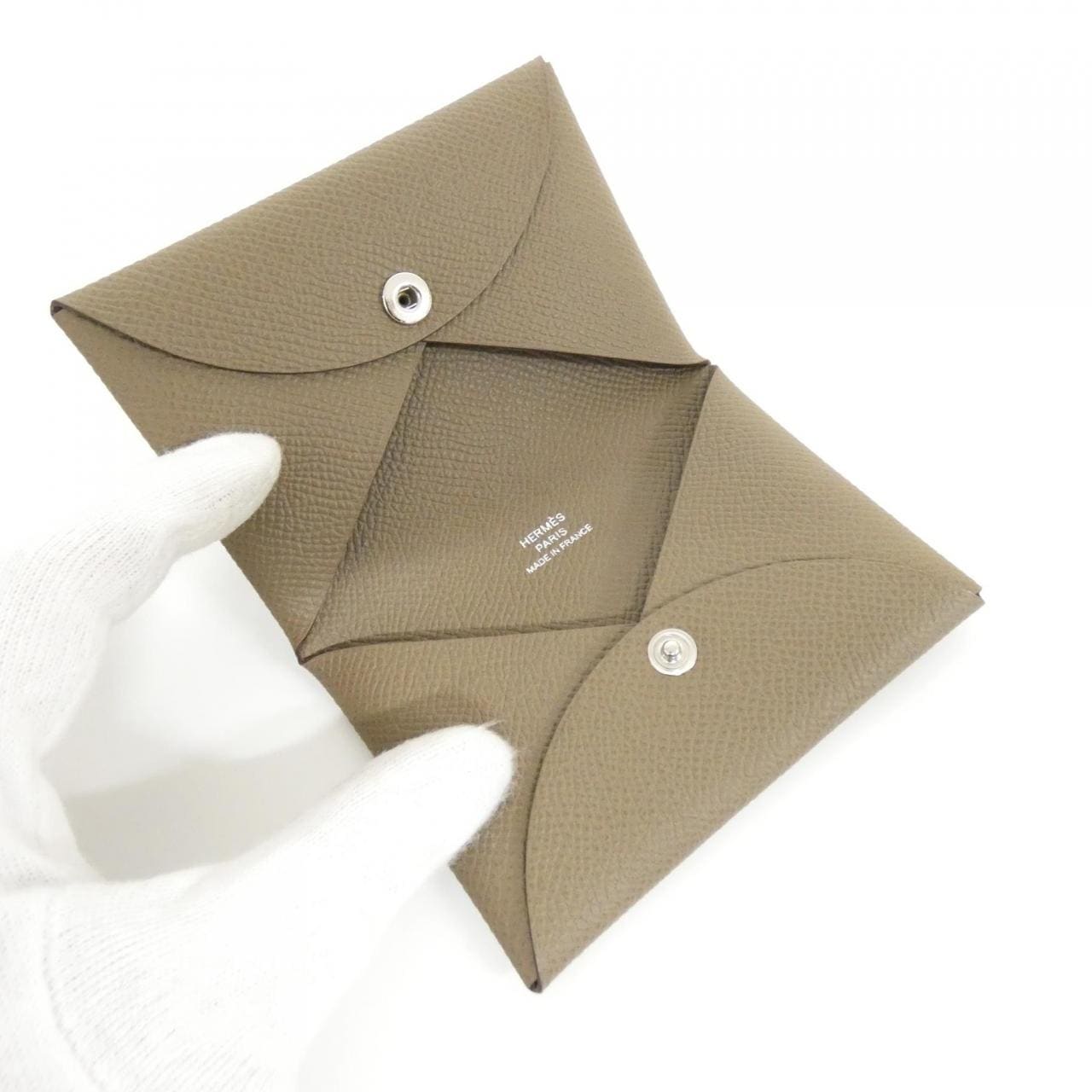 エルメス カルヴィ 044164CK カードケース