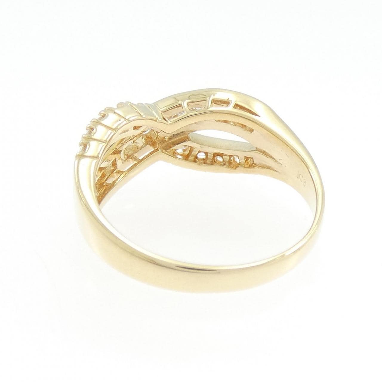 K18YG ダイヤモンド リング 0.50CT