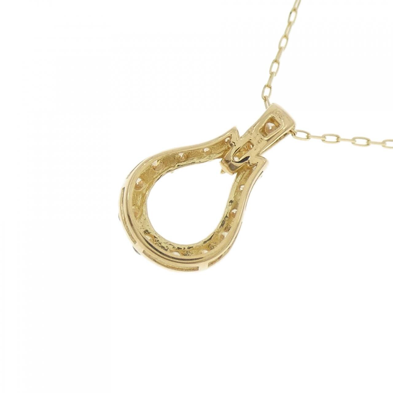 【新品】K18YG ダイヤモンド ネックレス 0.15CT
