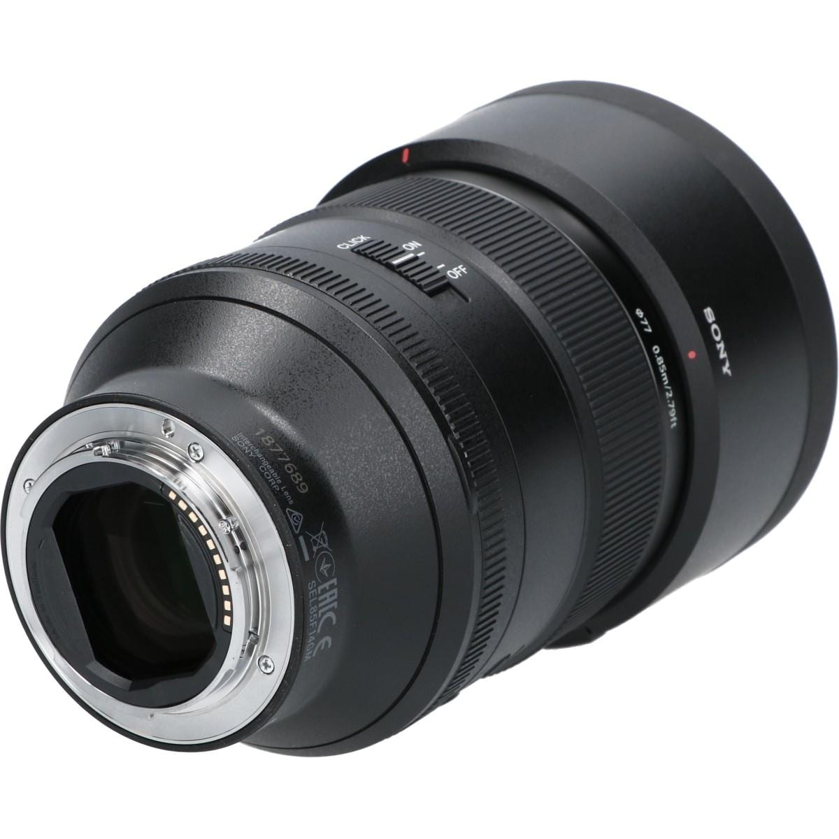 ＦＥ８５ｍｍ　Ｆ１．４ＧＭ（ＳＥＬ８５Ｆ１４ＧＭ）