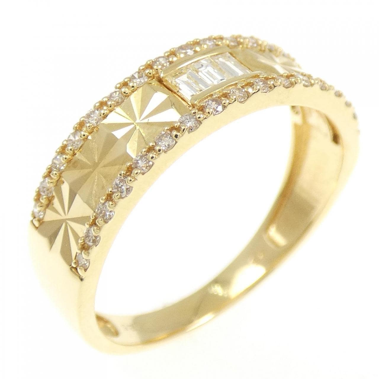 【新品】K18YG ダイヤモンド リング 0.25CT