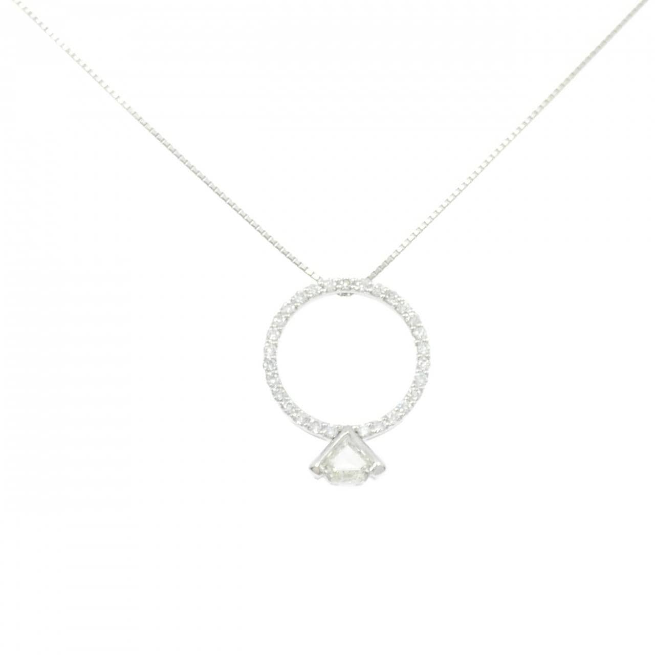 PT900/PT850 ダイヤモンド ネックレス 0.45CT