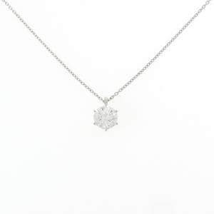 【リメイク】PT900/PT850 ダイヤモンド ネックレス 1.036CT I I1 Good