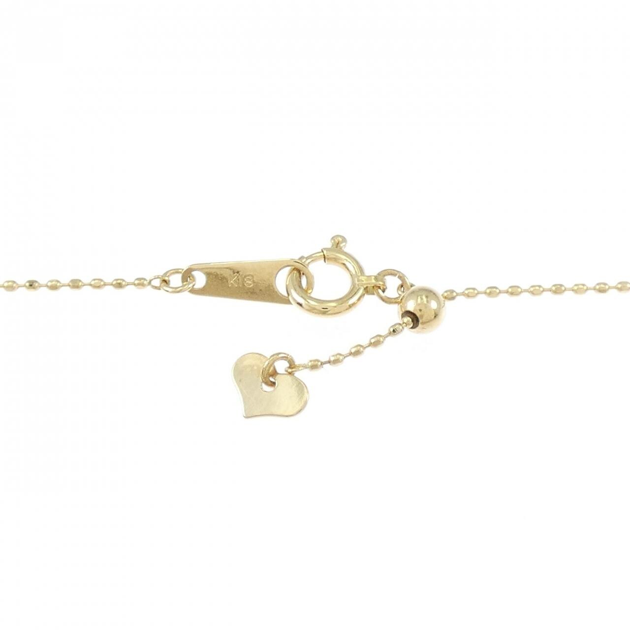 K18YG ダイヤモンド ネックレス 0.20CT