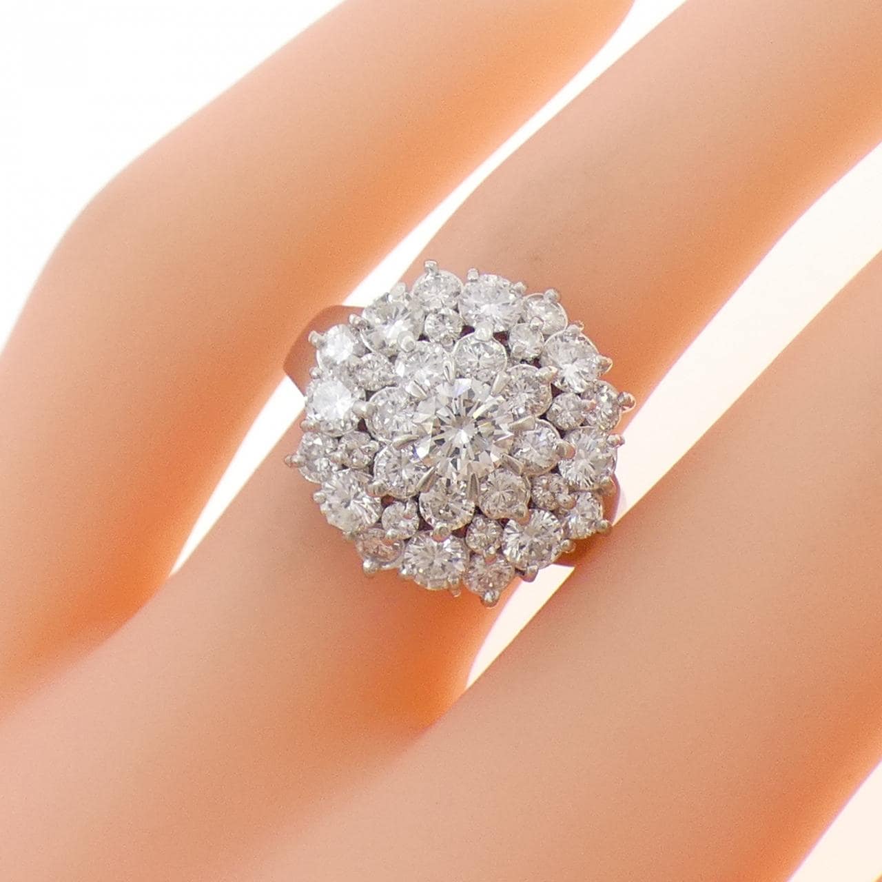 PT900 ダイヤモンド リング 2.019CT