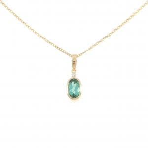 K18YG Tourmaline necklace