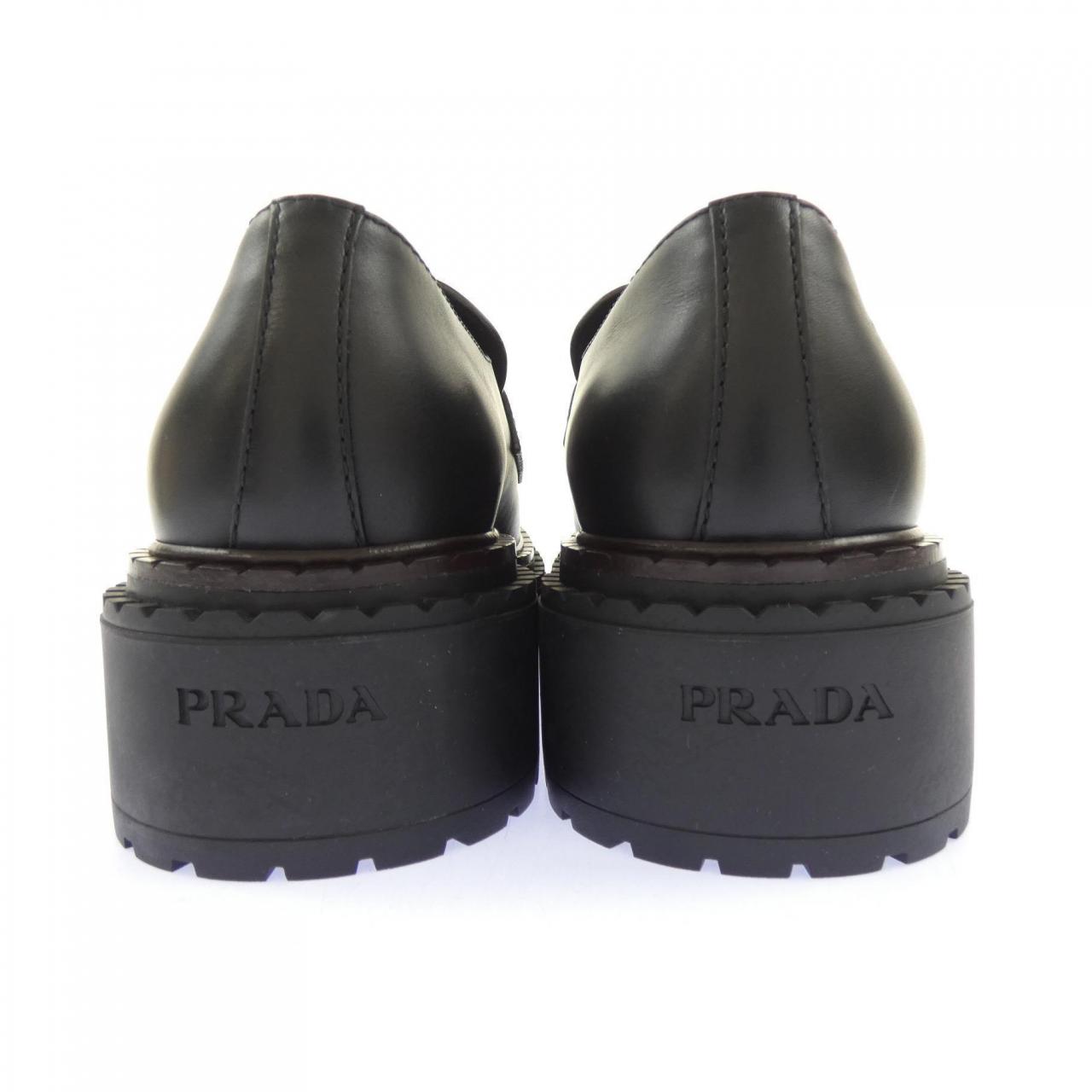 プラダ PRADA トライアングルロゴ レザーローファー 2DE148 シューズ