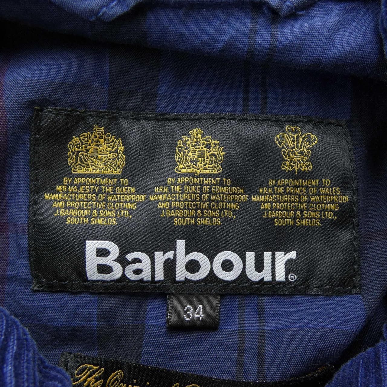 BARBOUR coat