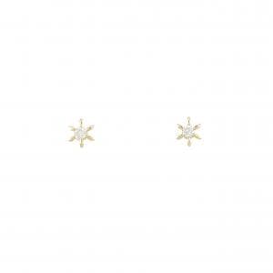 K18YG ダイヤモンド ピアス 0.16CT