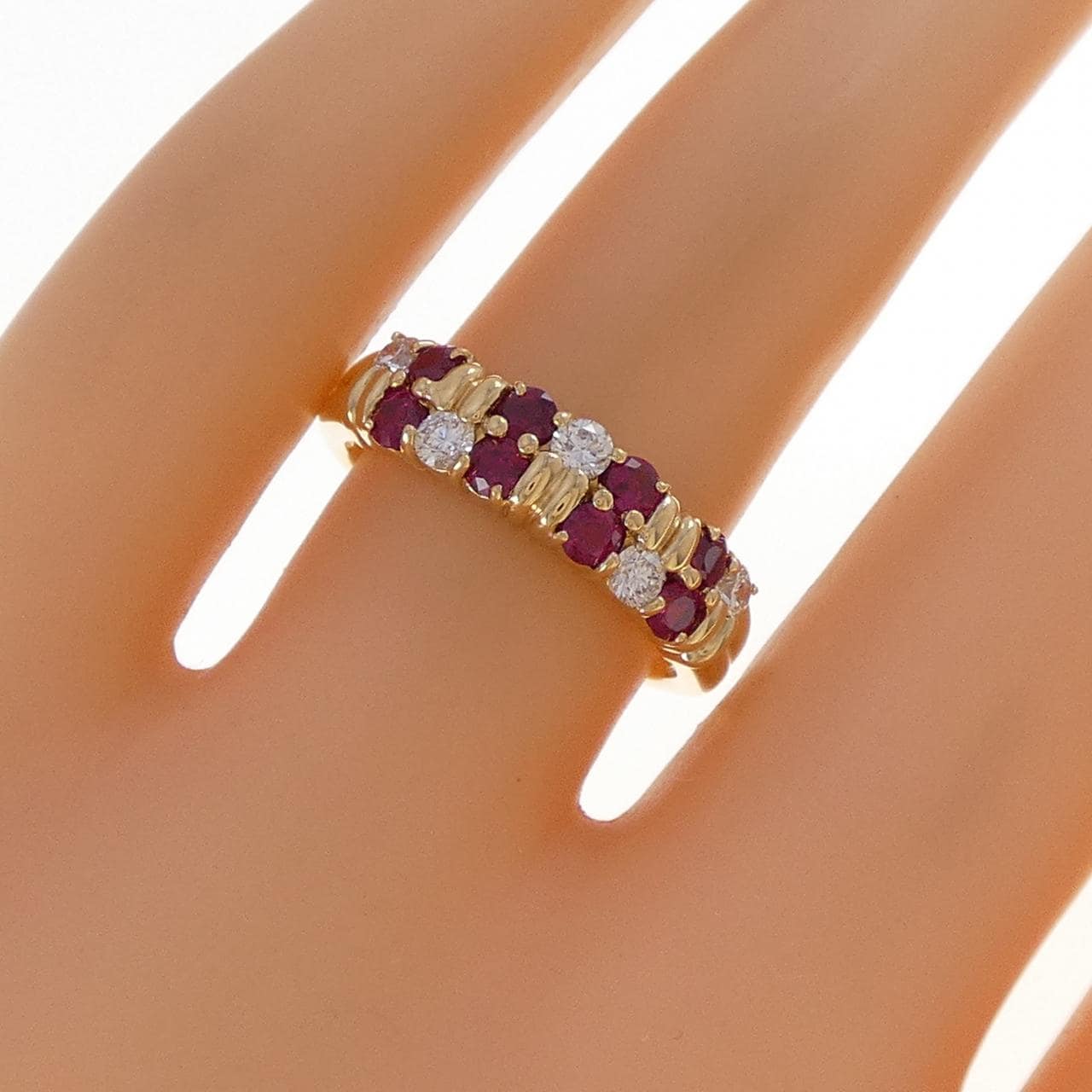 ミキモト ルビー リング 0.56CT