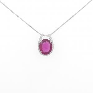 rubellite Tourmaline necklace