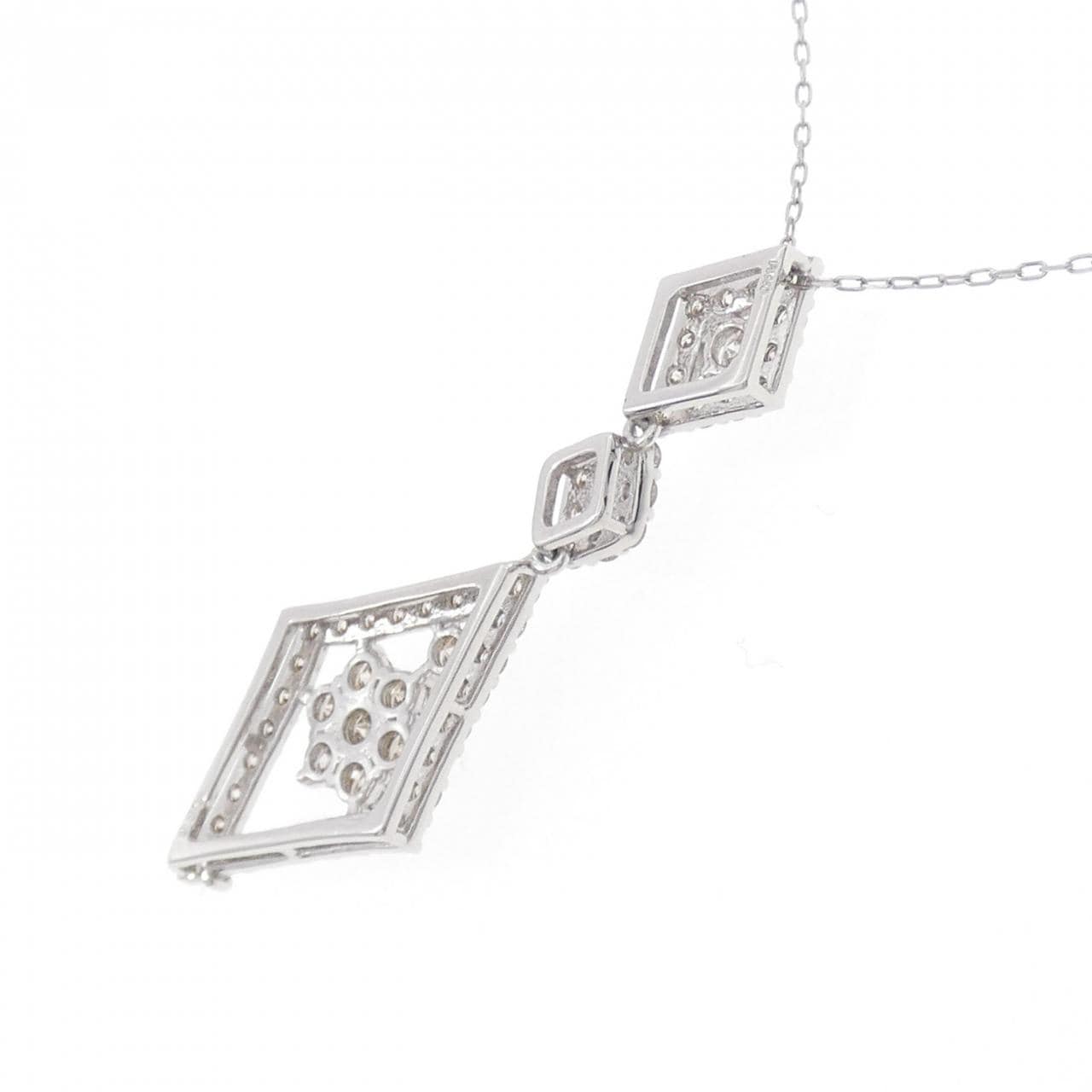 [BRAND NEW] PT Diamond Necklace 1.00CT