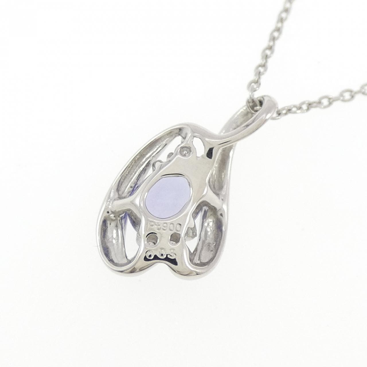 PT900/PT850 タンザナイト ネックレス