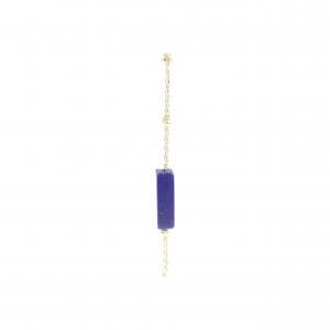 K18YG ラピスラズリ ピアス 片耳