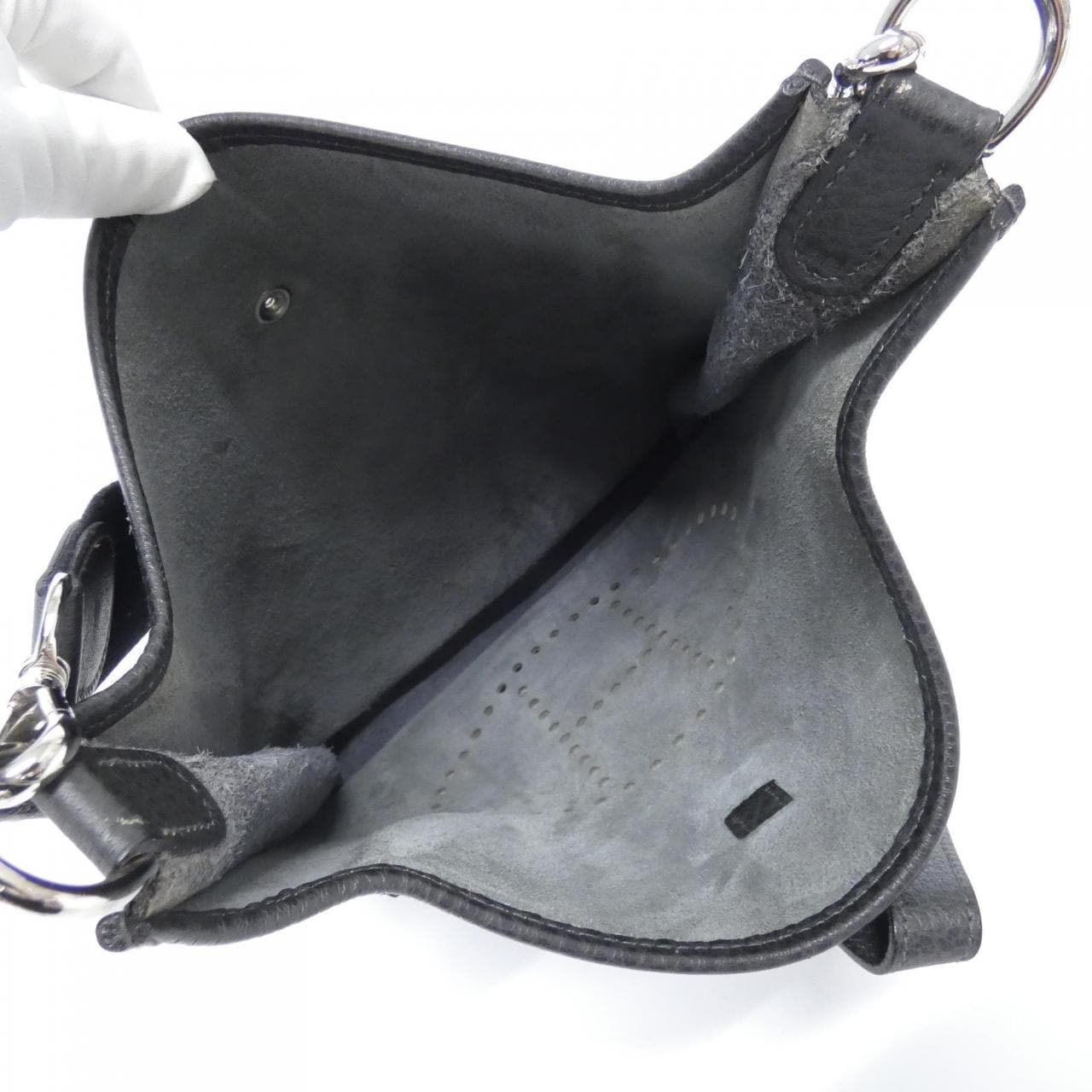 【ヴィンテージ】エルメス エヴリン GM ショルダーバッグ