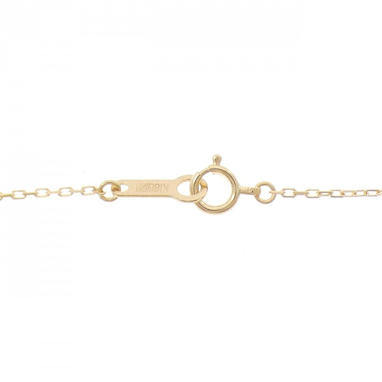 K18YG アコヤパール ネックレス 4mm