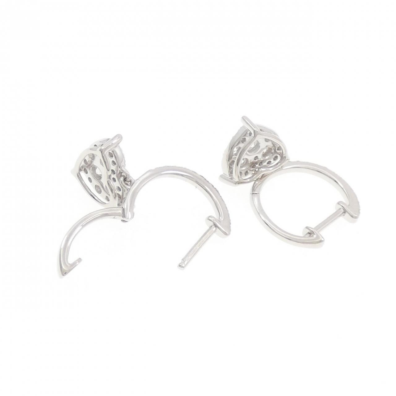 ポンテヴェキオ ダイヤモンド ピアス 0.68CT