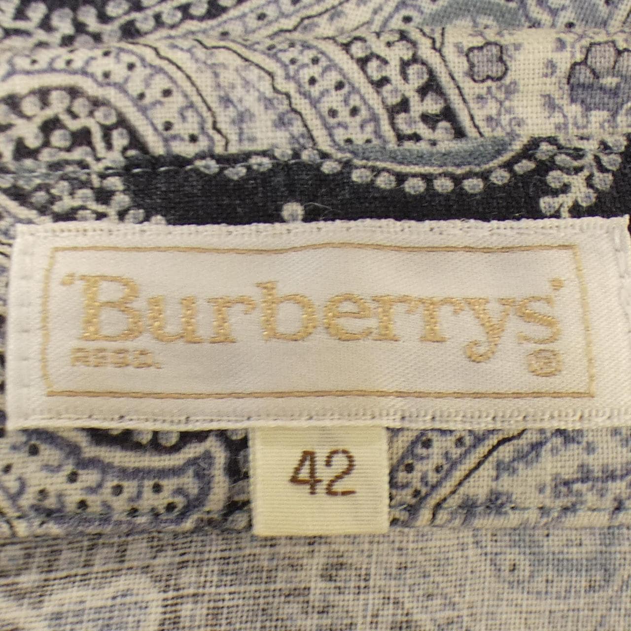 [vintage] BURBERRY春夏襯衫